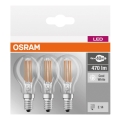 SADA 3x LED Žiarovka BASE P40 E14/4W/230V 4000K – Osram