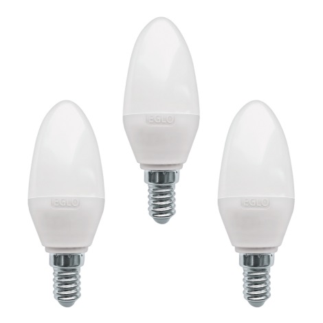 SADA 3x LED žiarovka E14/3W/230V - Eglo 10799