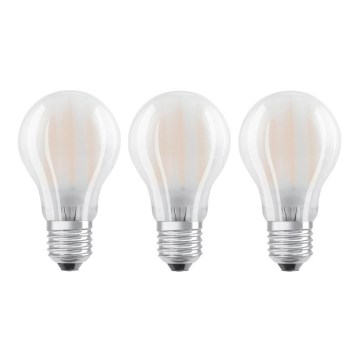 SADA 3x LED Žiarovka E27/7W/230V 2700K