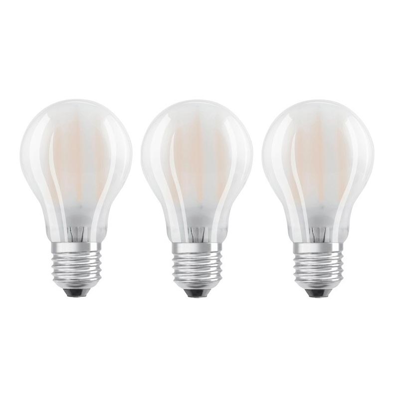 SADA 3x LED Žiarovka E27/7W/230V 2700K