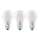 SADA 3x LED Žiarovka E27/7W/230V 2700K