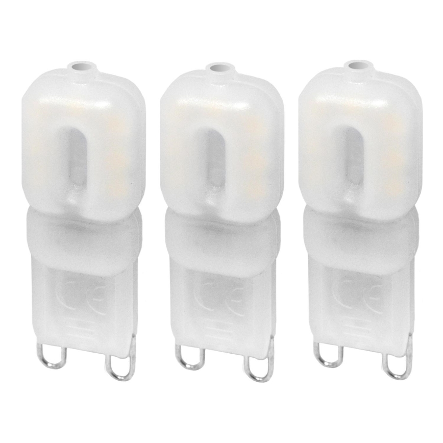 SADA 3x LED Žiarovka ECOLINE G9/2,5W/230V 3000K - Brilagi