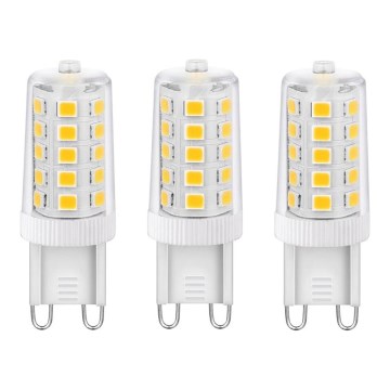 SADA 3x LED Žiarovka ECOLINE G9/3,5W/230V 3000K - Brilagi