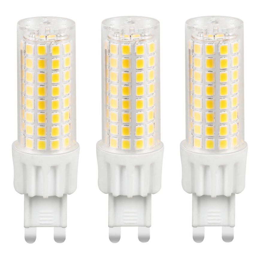 SADA 3x LED Žiarovka ECOLINE G9/7W/230V 3000K - Brilagi