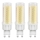 SADA 3x LED Žiarovka ECOLINE G9/7W/230V 3000K - Brilagi