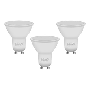 SADA 3x LED Žiarovka ECOLINE GU10/6W/230V 4000K - Brilagi