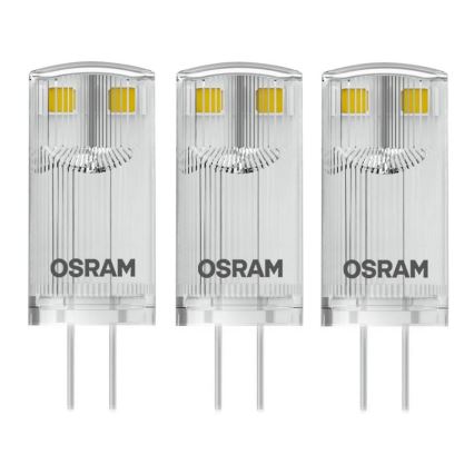 SADA 3x LED Žiarovka G4/0,9W/12V 2700K - Osram
