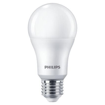 SADA 3x LED Žiarovka Philips A60 E27/13W/230V 4000K