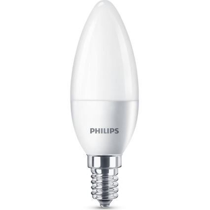 SADA 3x LED Žiarovka Philips B35 E14/5,5W/230V 2700K