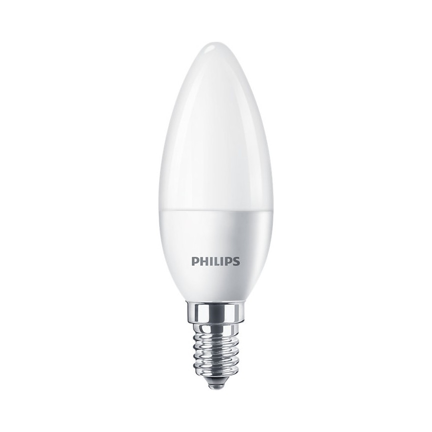 SADA 3x LED Žiarovka Philips B35 E14/5W/230V 2700K