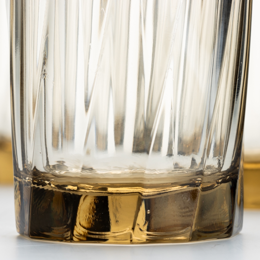 Sada 3x pohár Berny 185 ml dymová