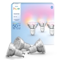 Sada 3x stmievateľných LED žiaroviek Philips Hue White And Color Ambiance Essential GU10/4,7W/230V 2200-6500K