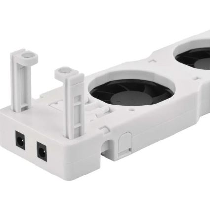 SADA 3x Ventilátor pod kúrenie 5/230V biela