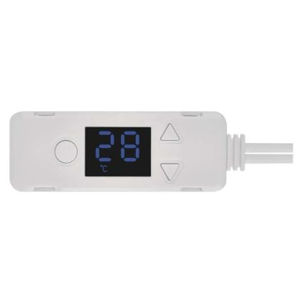 SADA 3x Ventilátor pod kúrenie 5/230V biela