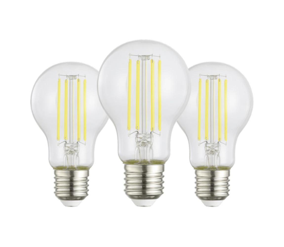 Sada 3× LED žiaroviek VINTAGE A60 E27/7,2 W/230 V 2700 K - Eglo 110438 110438