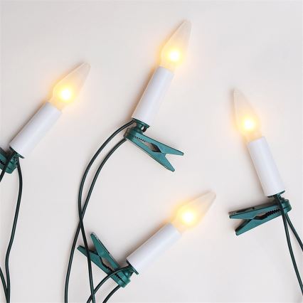 SADA 4 x Náhradná žiarovka FELICIA E10/14V/0,1A biela Vyrobené v Európe