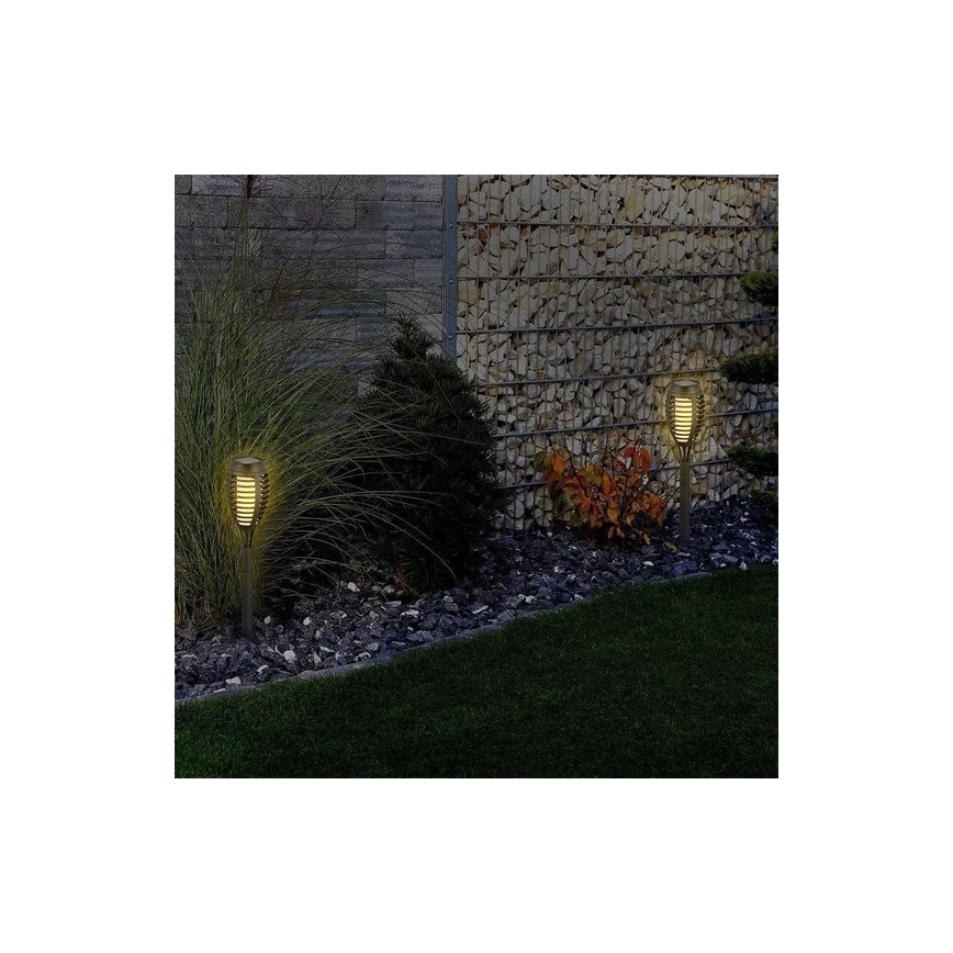 SADA 4x LED Solárna lampa 4xLED/3,6V 1xAAA IP44 100 mAh