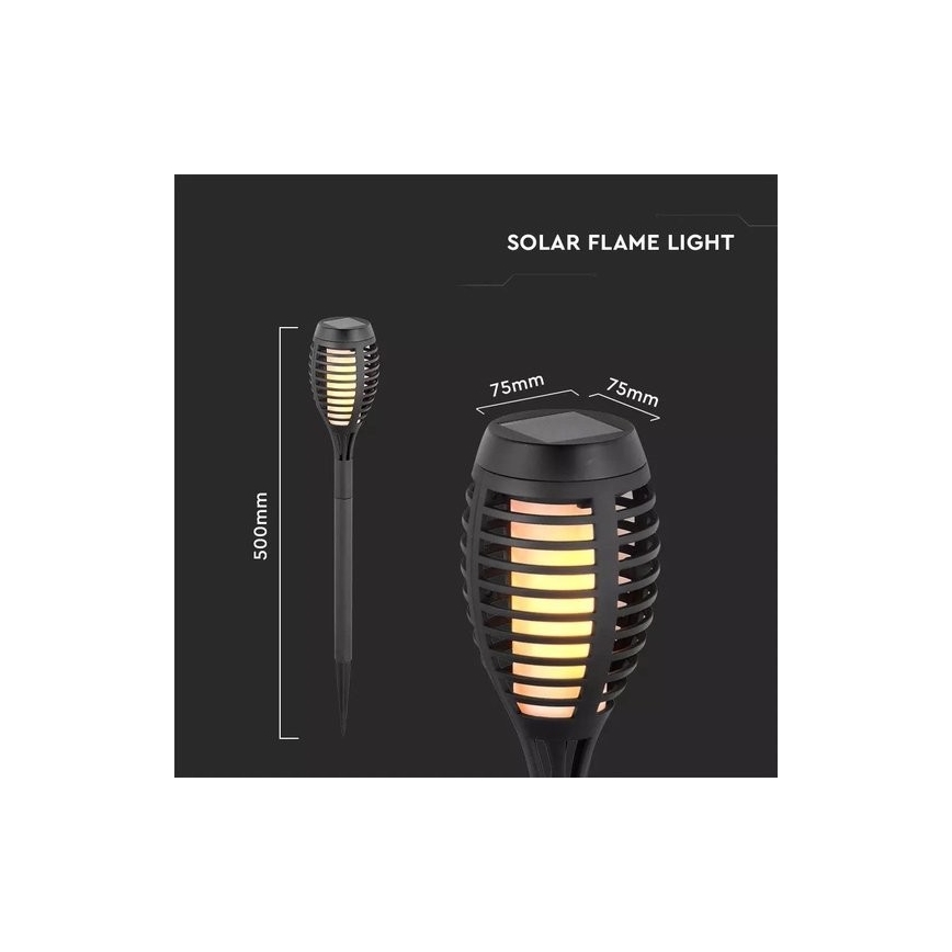SADA 4x LED Solárna lampa 4xLED/3,6V 1xAAA IP44 100 mAh