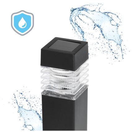 SADA 4x LED Solárna lampa LED/0,06W/1,2V 1xAAA 6000K IP44 100 mAh