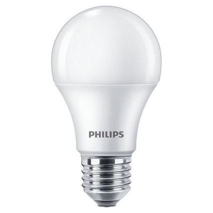 SADA 4x LED Žiarovka Philips A60 E27/10W/230V 4000K