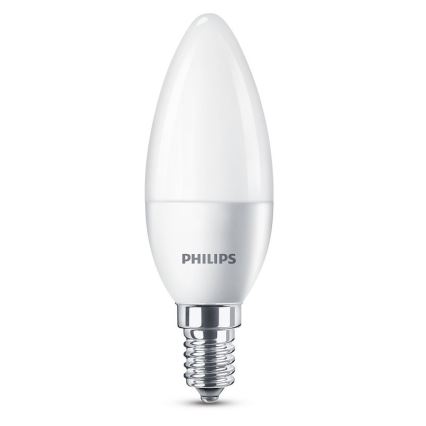 SADA 4x LED Žiarovka Philips E14/5,5W/230V 2700K