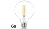 SADA 6x LED Stmievateľná žiarovka VINTAGE G93 E27/8W/230V 2700K