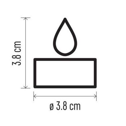 SADA 6x LED Vianočná dekorácia 6xLED/6xCR2032 biela