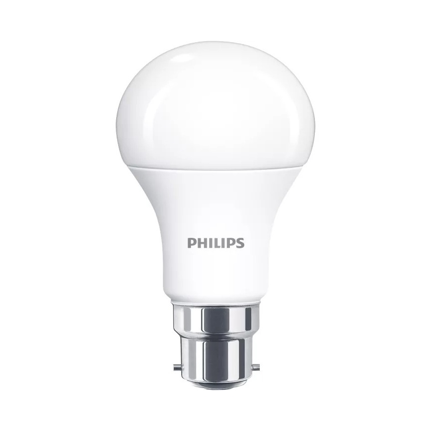 SADA 6x LED žiarovka Philips A60 B22/13W/230V 2700K