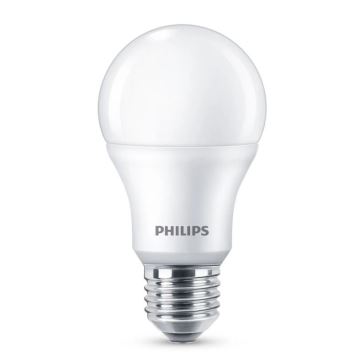 SADA 6x LED Žiarovka Philips E27/8W/230V 2700K