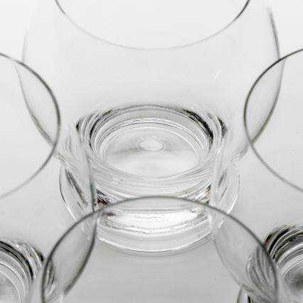 Sada 6x pohárov Lady 250 ml číra