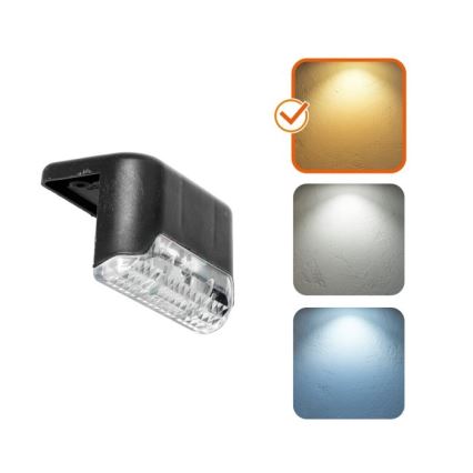 SADA 8x LED Solárne osvetlenie schodiska LED/0,06W/1,2V 3000K IP44 600 mAh