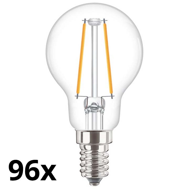 SADA 96x LED Žiarovka VINTAGE P45 E14/2W/230V 2700K