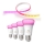 SADA - LED RGBW Stmievateľný pásik Philips Hue WHITE AND COLOR AMBIANCE 2m LED/20W/230V + 4x Stmievateľná žiarovka Philips A60 E27/6,5W/230V 2000-6500K