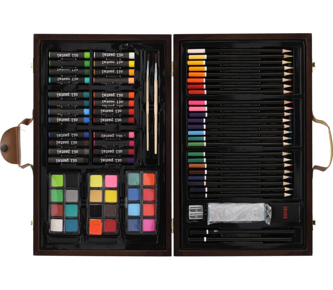 Teddies Sada na maľovanie v kufríku ART BOX 79 ks 00861442