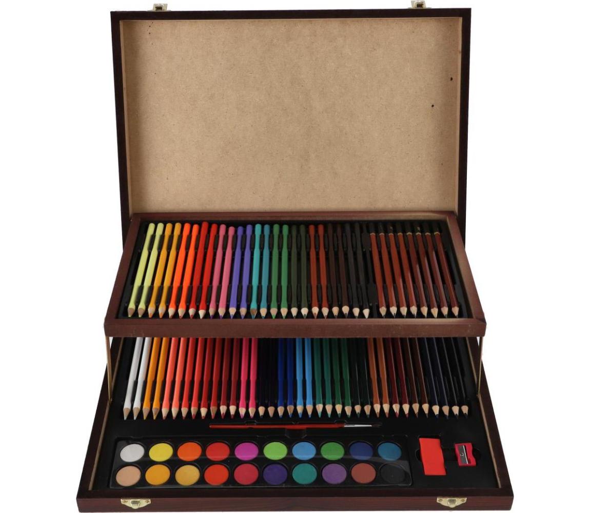 Teddies Sada na maľovanie v kufríku ART BOX, 91 dielov 00861441