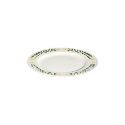 Sada riadu 24 ks biela/zelená/žltá/porcelán