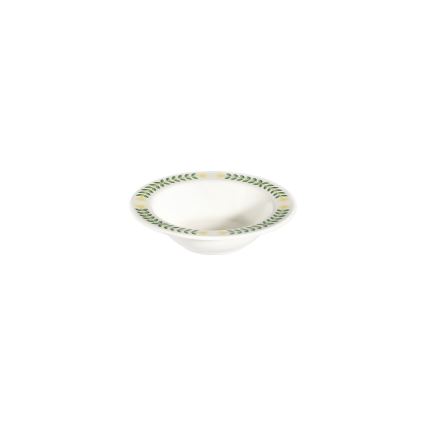 Sada riadu 24 ks biela/zelená/žltá/porcelán