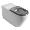 Sapho - bezbariérové kombinované WC, biela