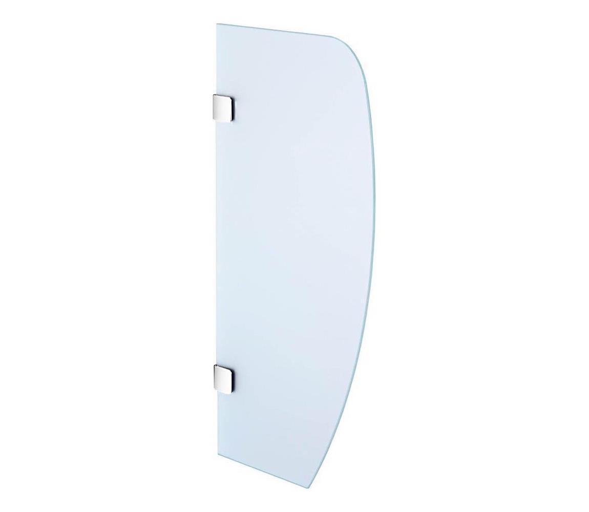 Sapho - Deliaca stena pre pisoáre 40x80 cm matné sklo 2502-05