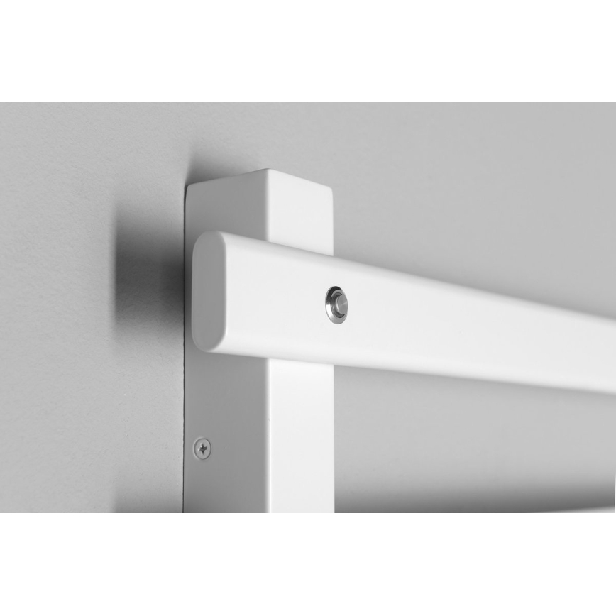 Sapho - Elektrický sušiak na uteráky ELCOR 128W 92x48 cm matná biela