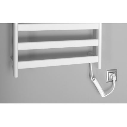 Sapho - Elektrický sušiak na uteráky ELIAS 105W 73x49 cm matná biela