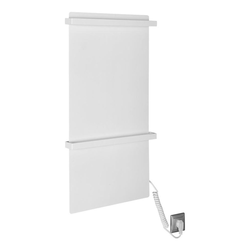 Sapho - Elektrický sušiak na uteráky ELMIS 120W/230V 80 cm matná biela pravá