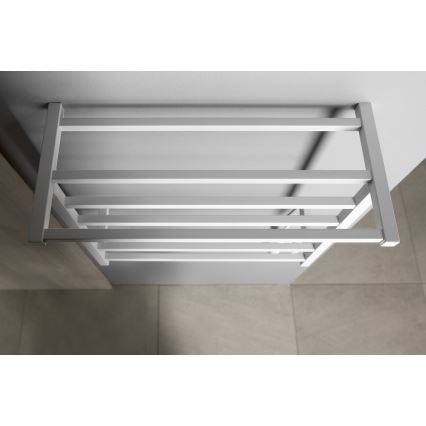 Sapho - Elektrický sušiak na uteráky ELZOR 60 W 47x50 cm matná biela