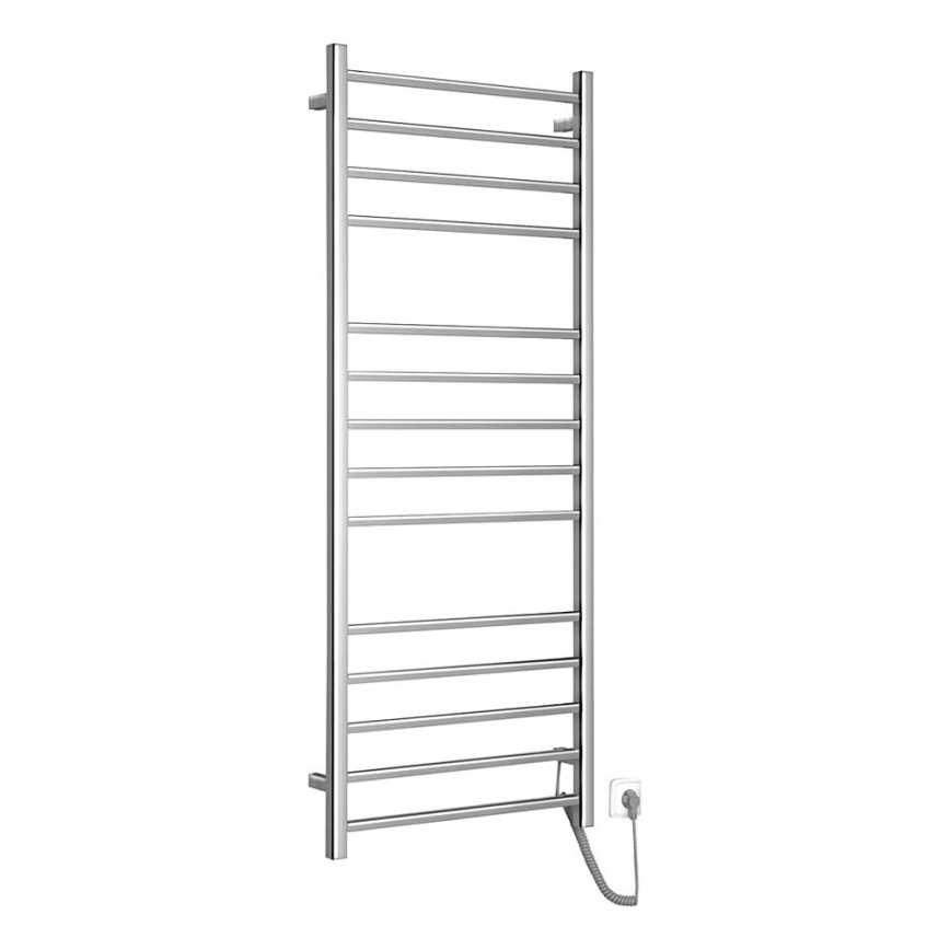 Sapho - Elektrický sušiak na uteráky ESKINADO 130W/230V 150 cm lesklý chróm pravá hranatý