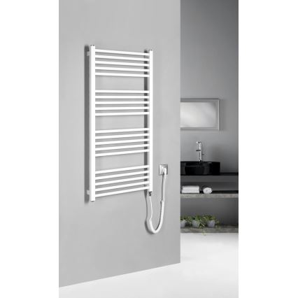 Sapho - Elektrický sušiak na uteráky METRO-E 400W 106x50 cm biely