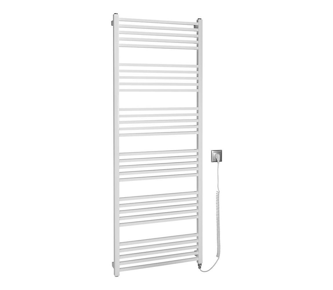 Sapho - Elektrický sušiak na uteráky METRO-E 800W 162x60 cm biela ME616