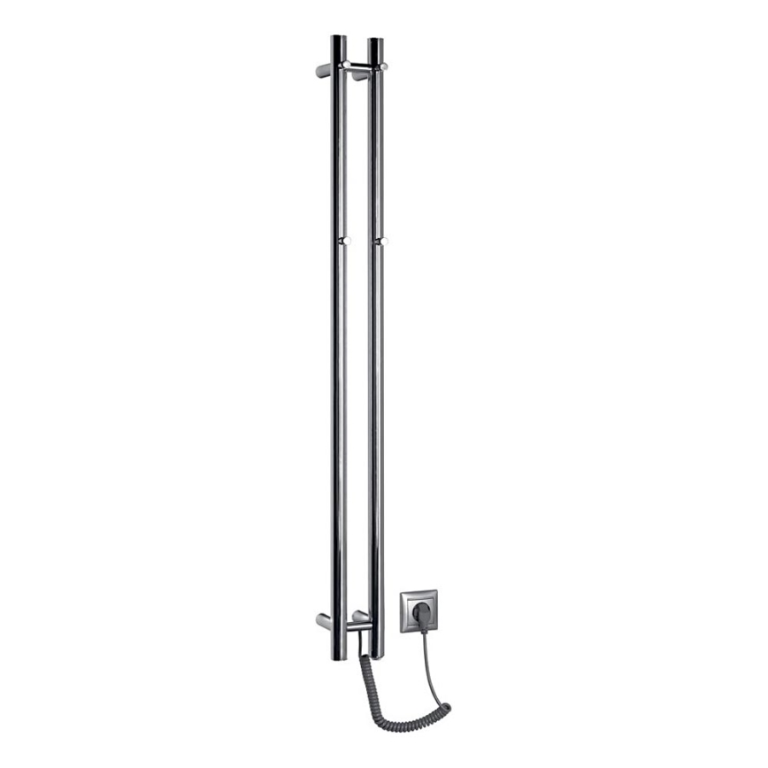 Sapho - Elektrický sušiak na uteráky PAPINADO 40W/230V 120 cm lesklý chróm