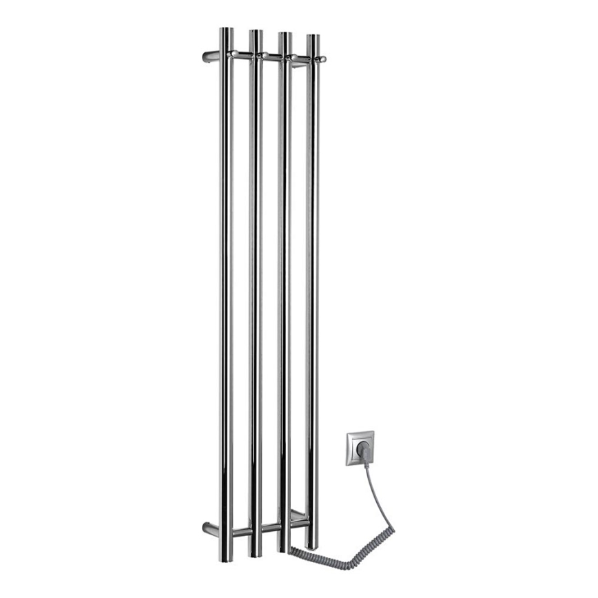 Sapho - Elektrický sušiak na uteráky PAPINADO 85W/230V 120 cm lesklý chróm pravá