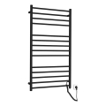 Sapho - Elektrický sušiak na uteráky REDONDO 130 W 116 x 63 cm matná čierna