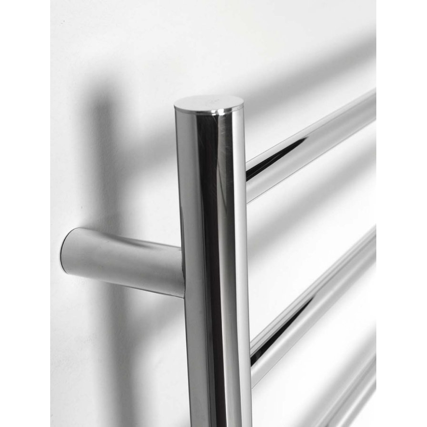 Sapho - Elektrický sušiak na uteráky REDONDO 130W 116x63 cm lesklý chróm